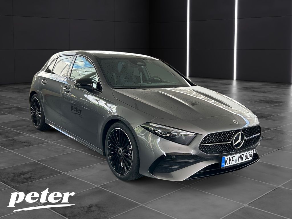 Mercedes-Benz A 200 AMG+NIGHT+19''+MBEAM+360°+AMBIENTE+PANORAM imagem 3