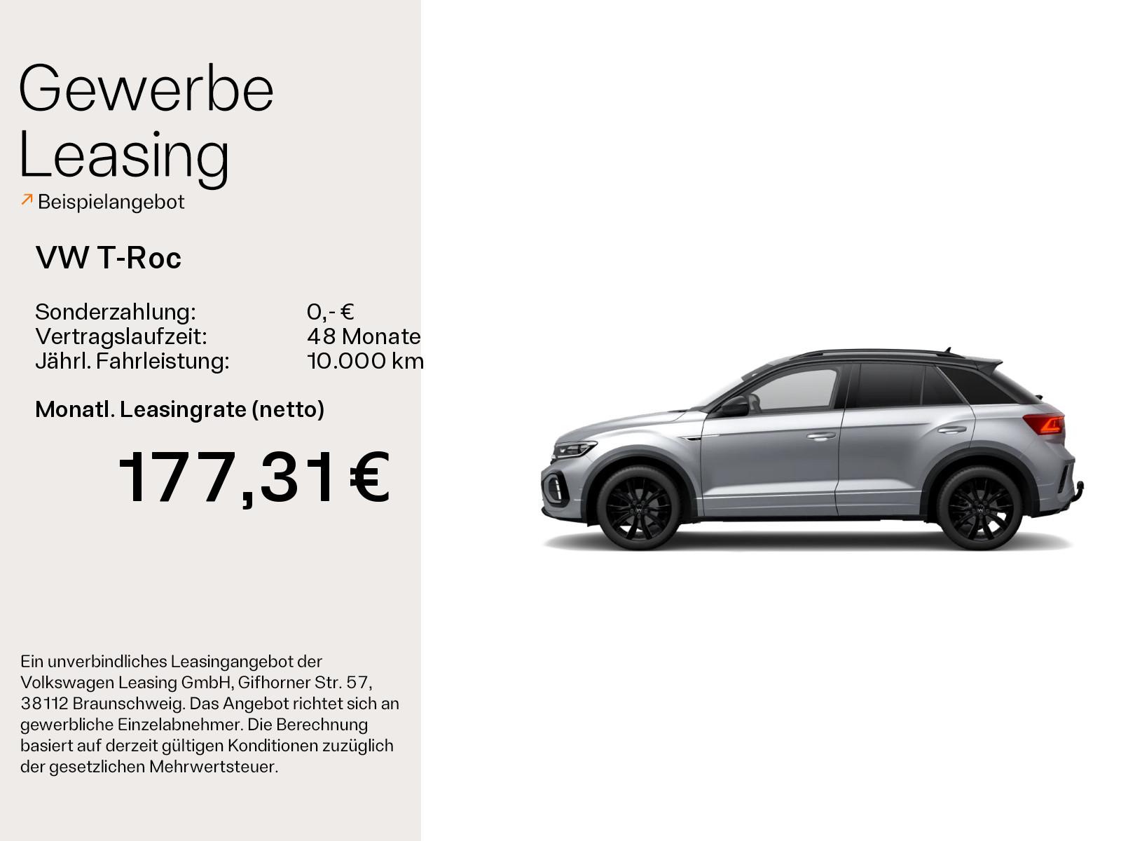 Volkswagen T-Roc R-Line 1.5 TSI 18Z*Matrix*EasyO*RFK*AHK*