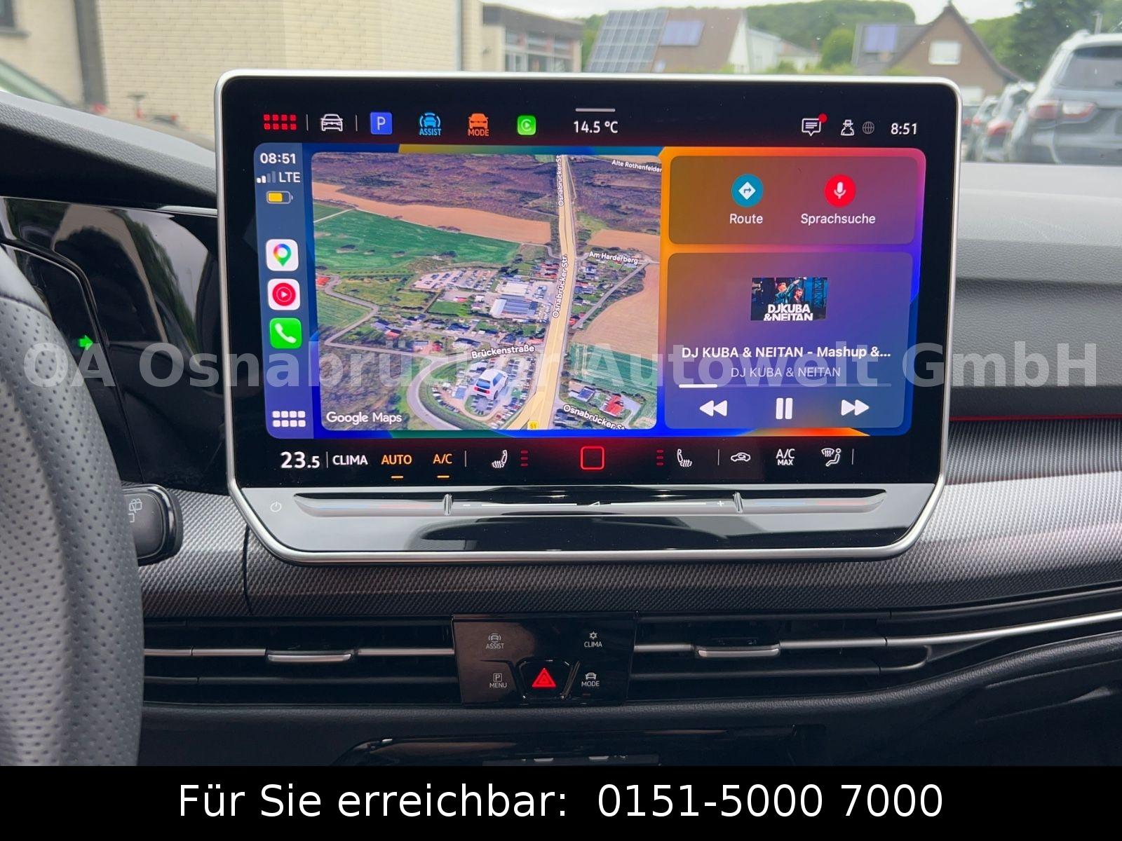 Volkswagen Golf 8 Kombi 1.5 eTSI 150PS DSG R-Line Kamera, миниатюра 30