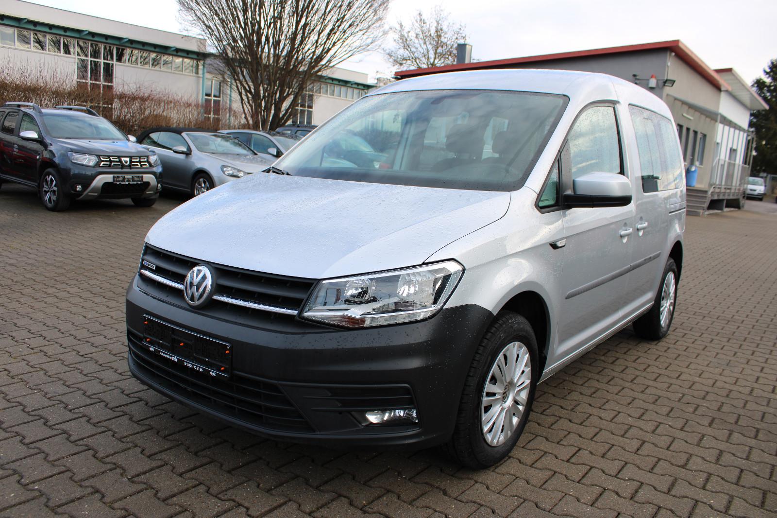 Volkswagen Caddy 1,4TGI CNG/Benzin PDC,AHK,Klima 1.Hand