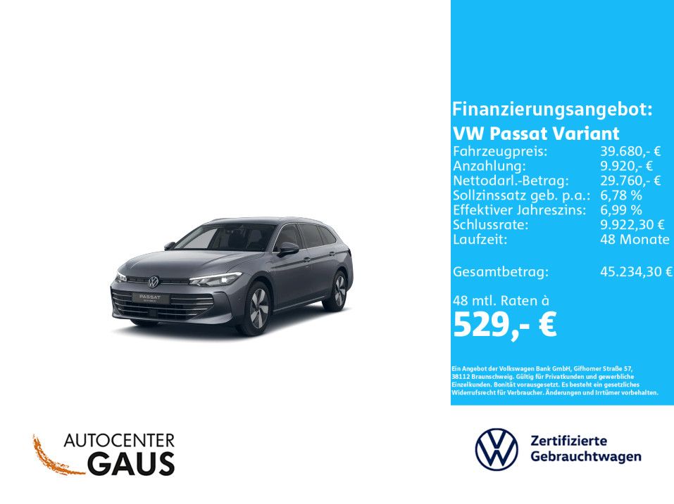 Passat Variant Business 1.5 TSI eHybrid DSG AHK