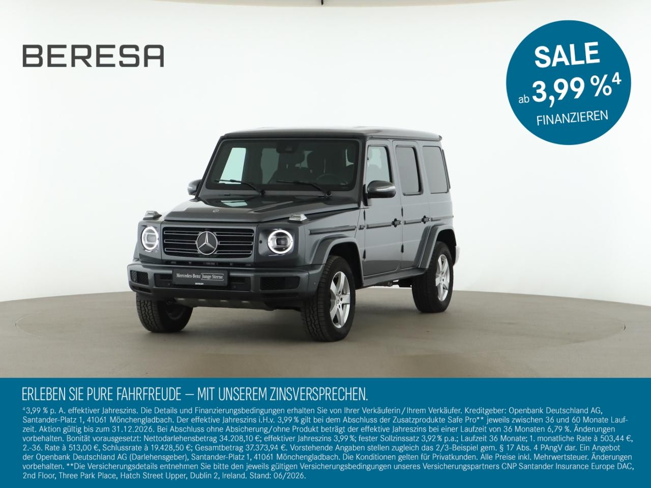 MERCEDES-BENZ G 400 d Standhz AHK SHD Massage Sitzklima 360