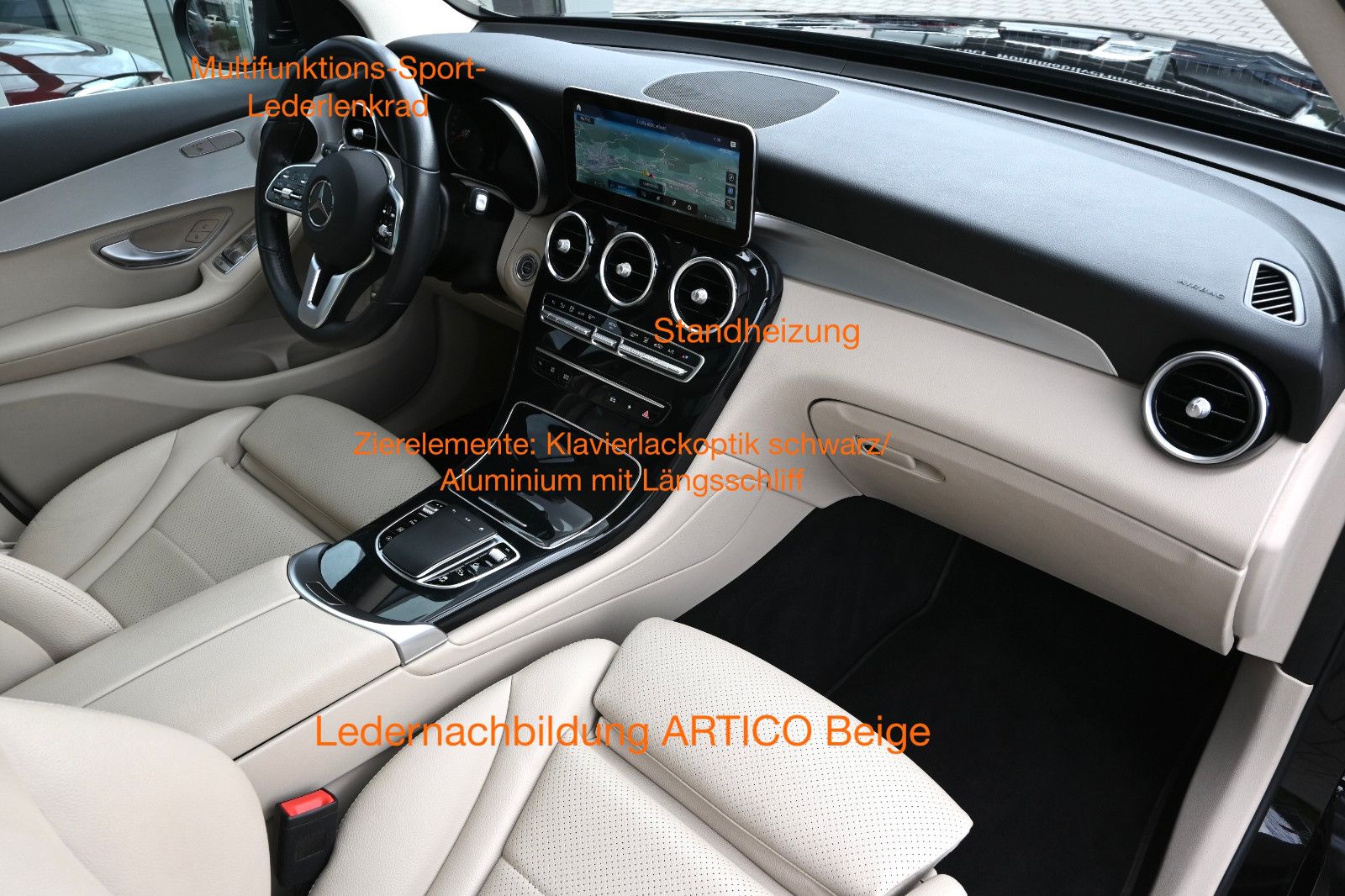 Fahrzeugabbildung Mercedes-Benz GLC 300 d 4MATIC °ACC°PANORAMA°STANDHEIZ°360°KAM