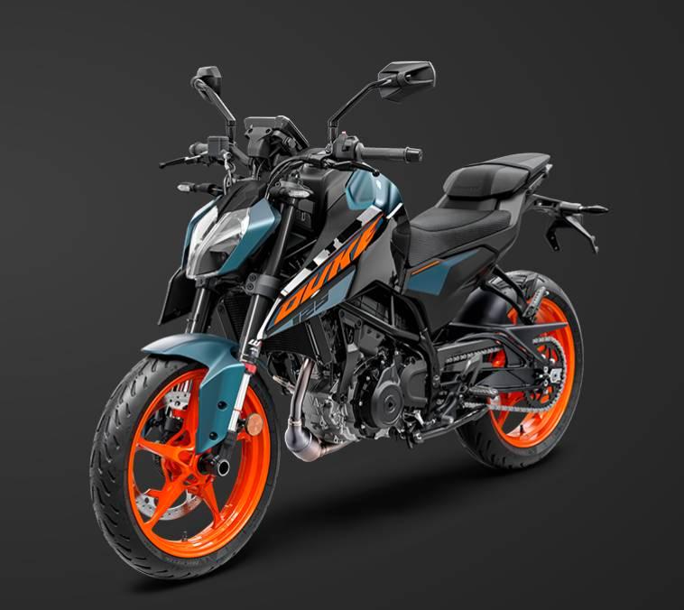 KTM 125 Duke blue 2025 4 Jahre Garantie