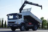 Mercedes-Benz ATEGO 16.24 / 4X4 / WYWROTKA + HDS HIAB 111 BS-