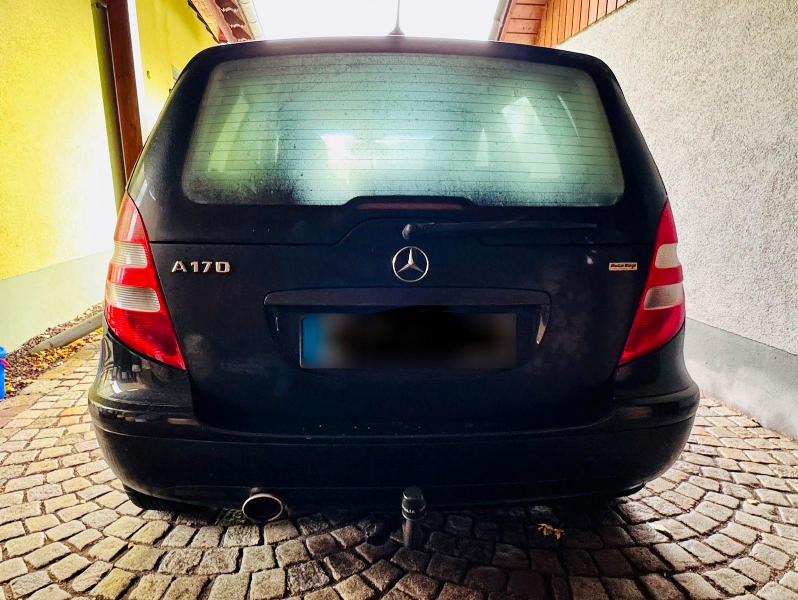 Mercedes-Benz A170 2007 — rear view