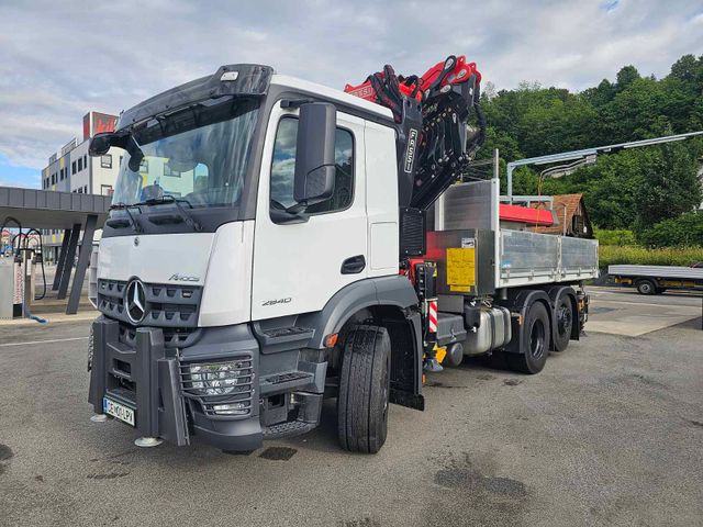 Mercedes-Benz Hiab Palfinger  Fassi F545-6 JIB-6