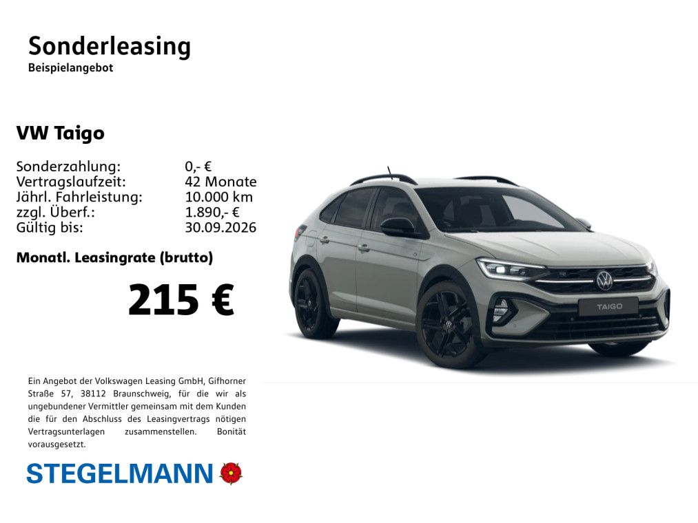 Volkswagen Taigo 1,0 l TSI 7-Gang-DSG R-Line