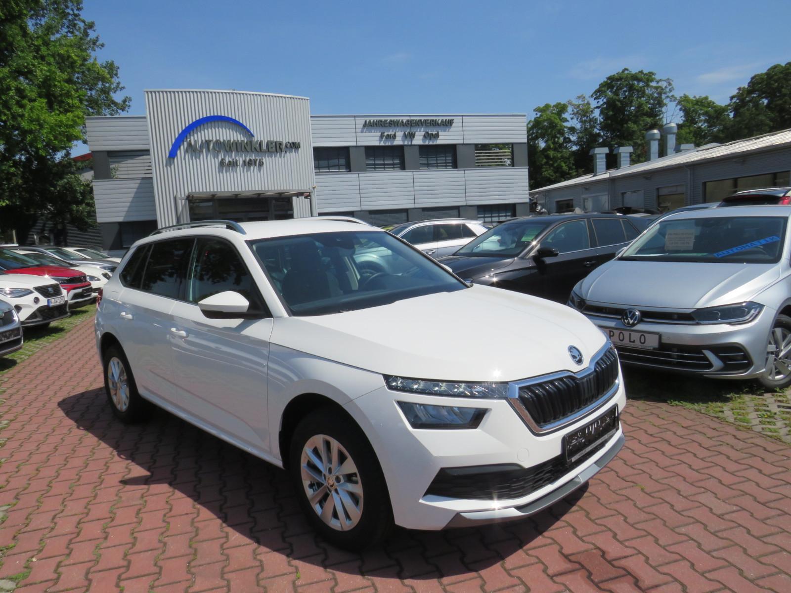 Skoda KAMIQ WHITE Ambition 1,0 TSI *LED+TEMP+SHZ+CAM*