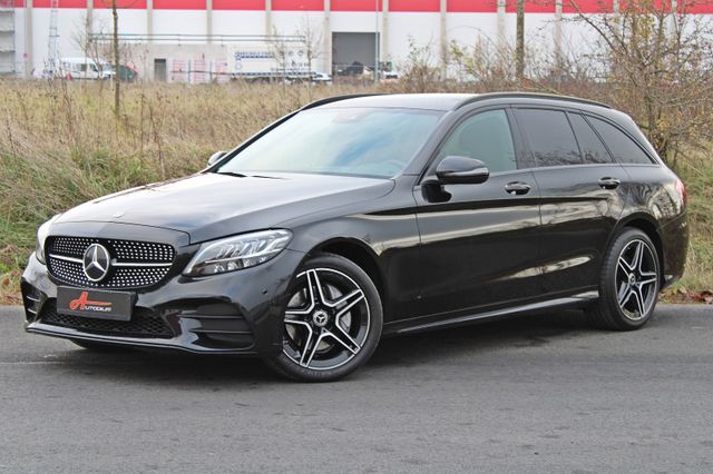 Mercedes-Benz C 220d T 9G *AMG-Line/Night/Leder/1.Hand/LED/18*