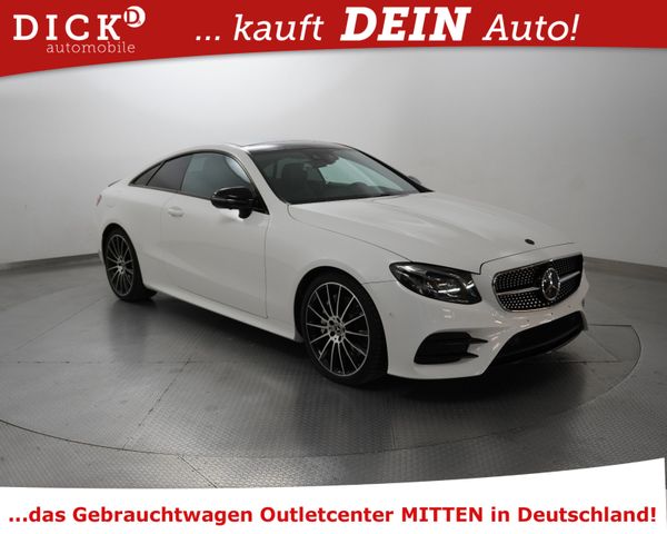 Mercedes-Benz E350d Coupe 2X AMG Line NIGHT+PANO+VIRTU+360+VOL