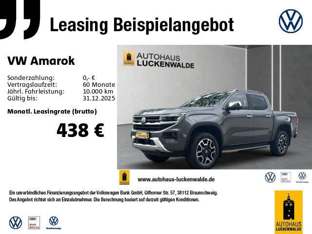 Volkswagen Amarok DC 2.0 TDI 4M Style Aut. *StdHz*NAV*