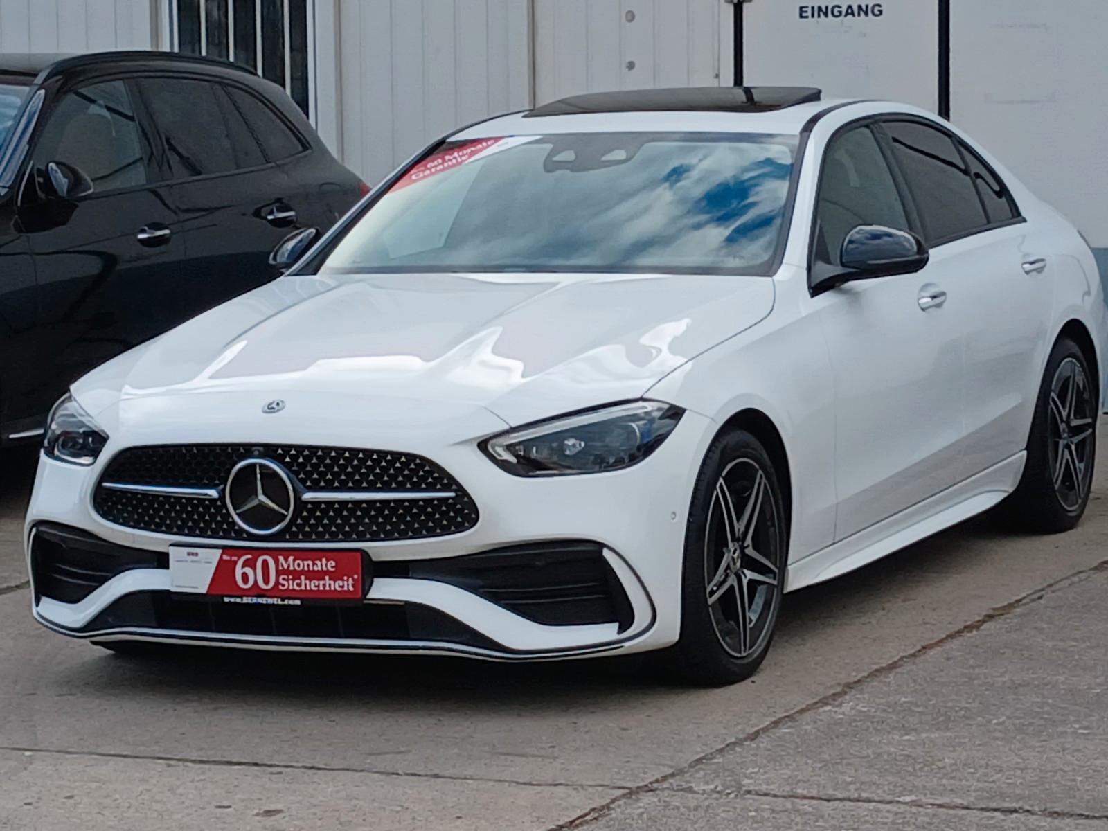 Mercedes-Benz C200 AMG 4M_Schiebedach_360_KeylessEntry_Distron