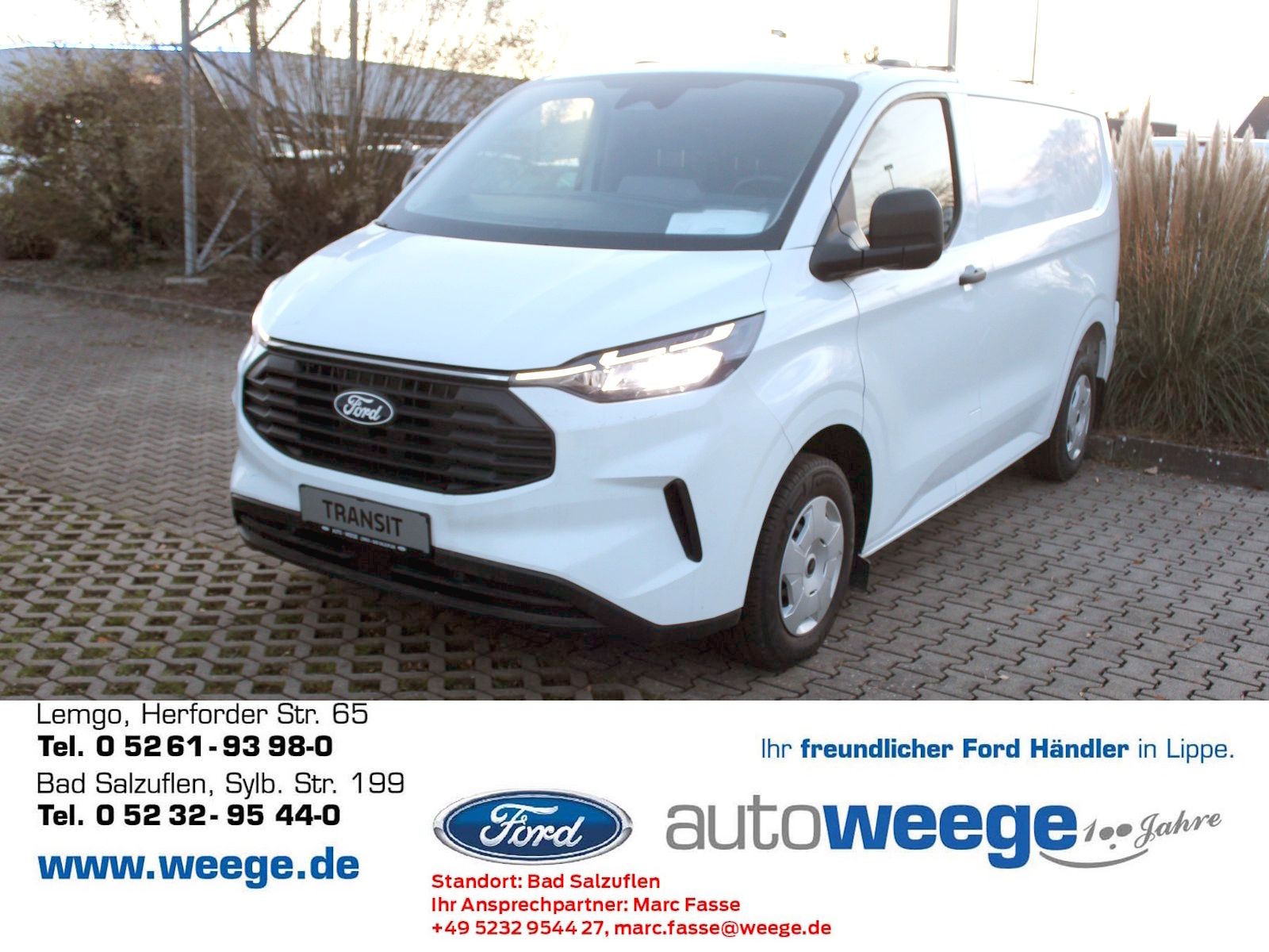 Fahrzeugabbildung Ford Transit Custom 280 L1 Trend FWD