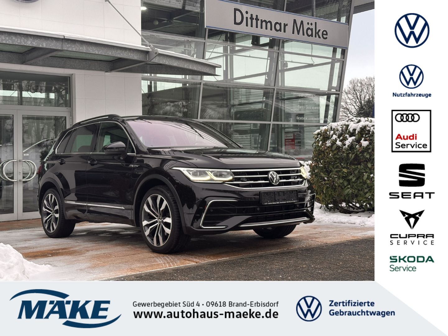 Tiguan R-Line 2.0 TSI DSG 4motion LED AHZV ACC S
