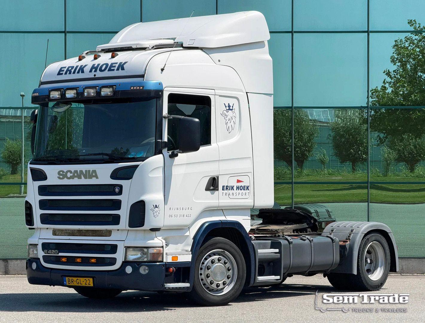 Scania R420 RETARDER MANUAL GEARBOX ANALOGUE TACHO FULL