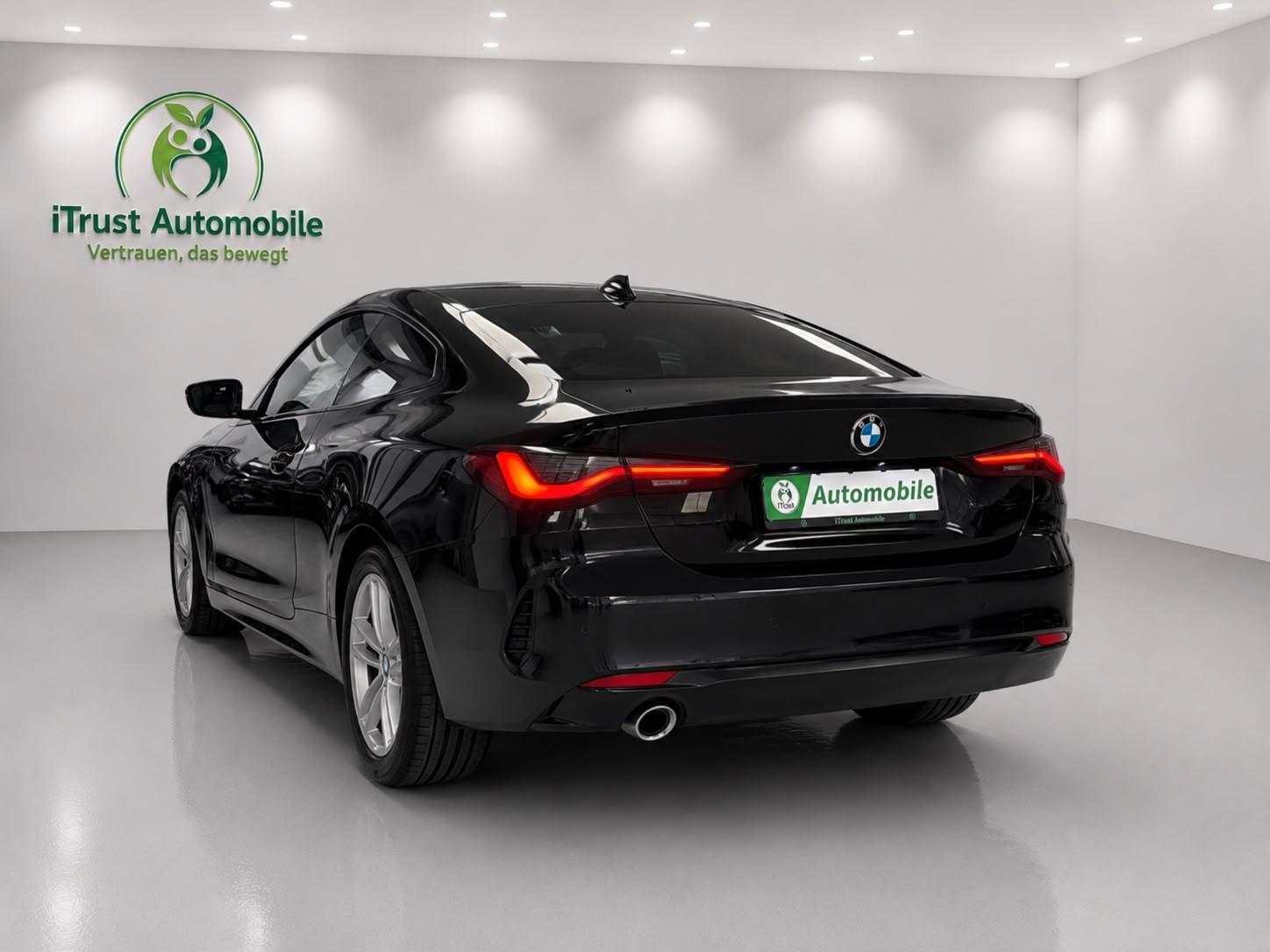 BMW 420 d Coupe 1.Hand SHD LED SHZ NAVI, миниатюра 29