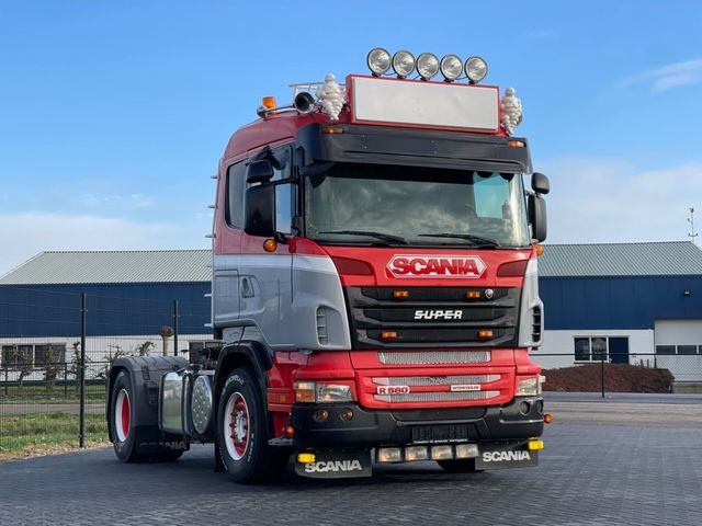 Scania R560 V8 SHOW TRUCK, HYDRAULIC, RETARDER, TOP!