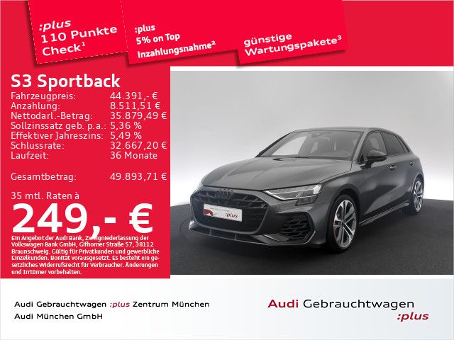 AUDI S3 Sportback TFSI S tronic Navi+/ACC/Matrix