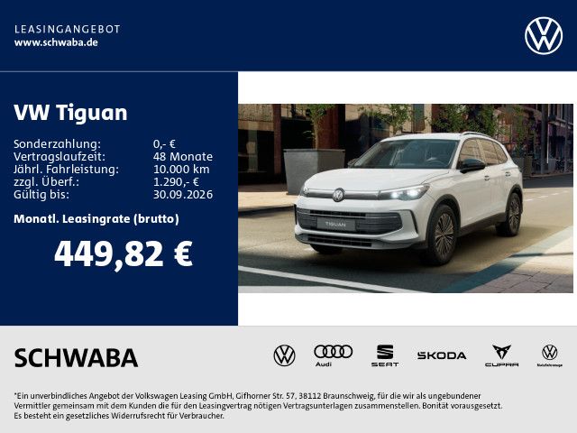 Tiguan Energy 1,5l eTSI 110kW DSG *WKR*LED*ACC*