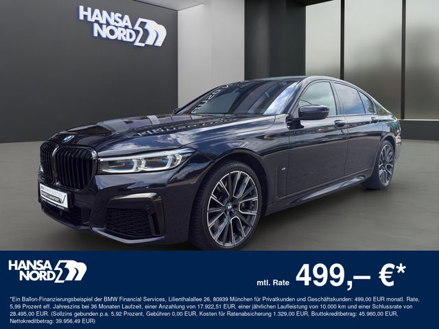 BMW 740d xDrive M-SPORT LASER HUD HGSD ACC 20" AHK