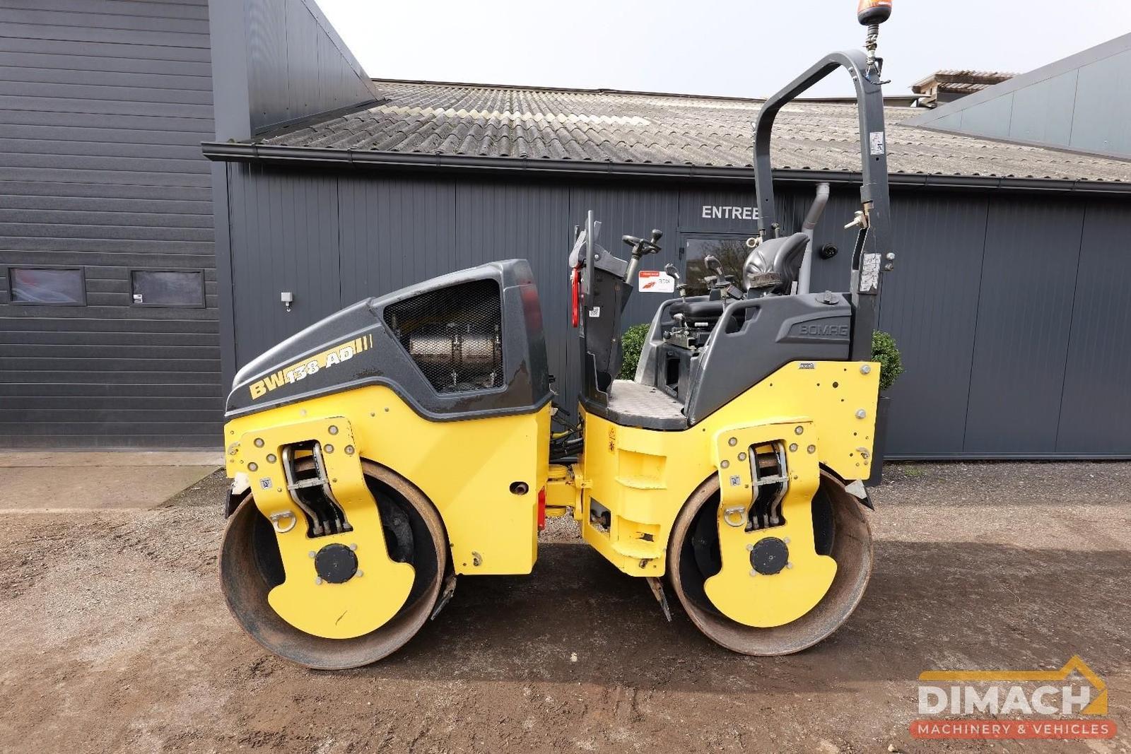 BOMAG BW 138 AD-5 tandemwalze - 540 betriebsstunden -