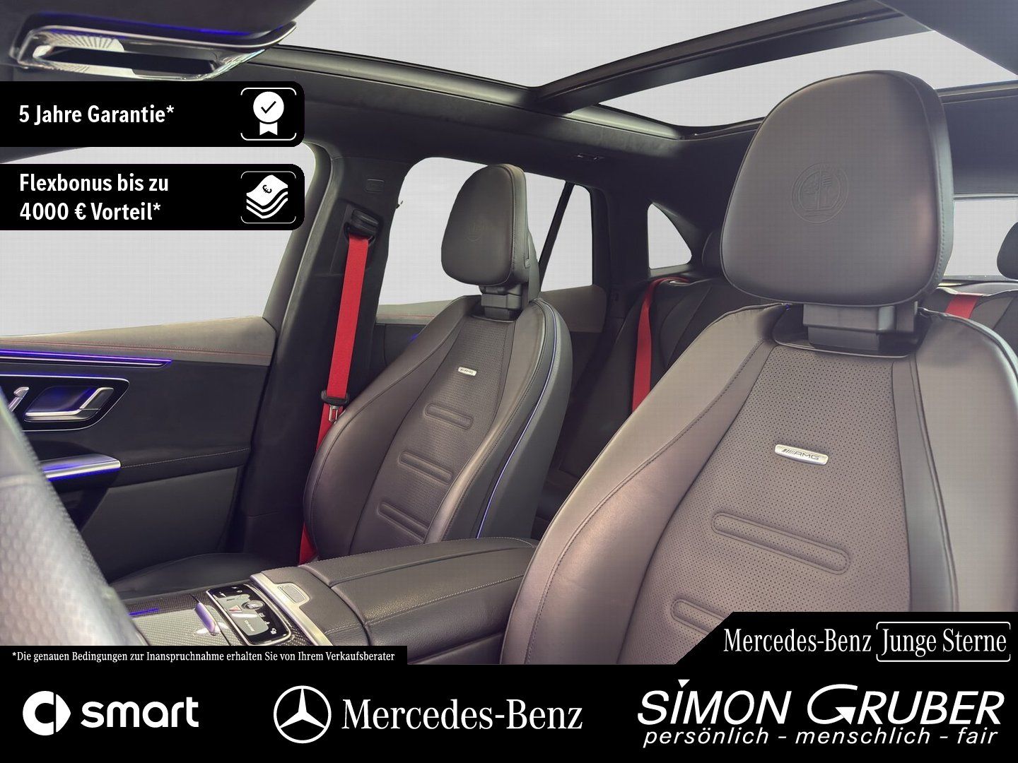 Fahrzeugabbildung Mercedes-Benz EQE 43 4M SUV AMG Pano Nappa HUD Hyper HAL 3D