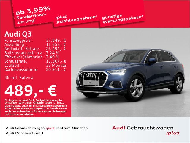 Audi Q3 35 TFSI S tronic advanced ACC/AHK/Virtual