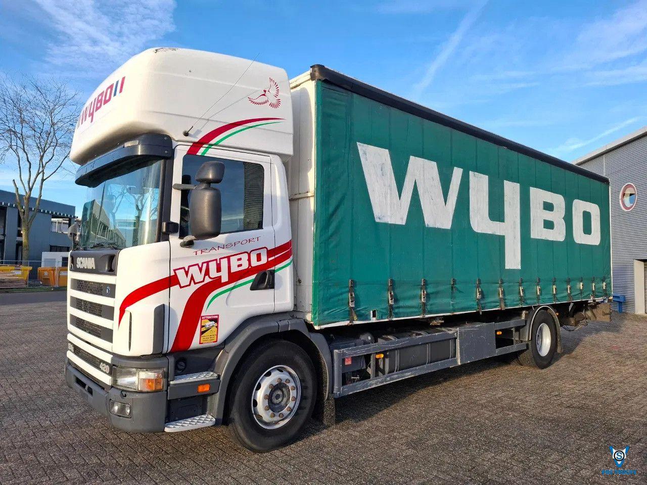 Scania 124L-420 / RETARDER / ONLY:736919 KM / DOUBLE TA