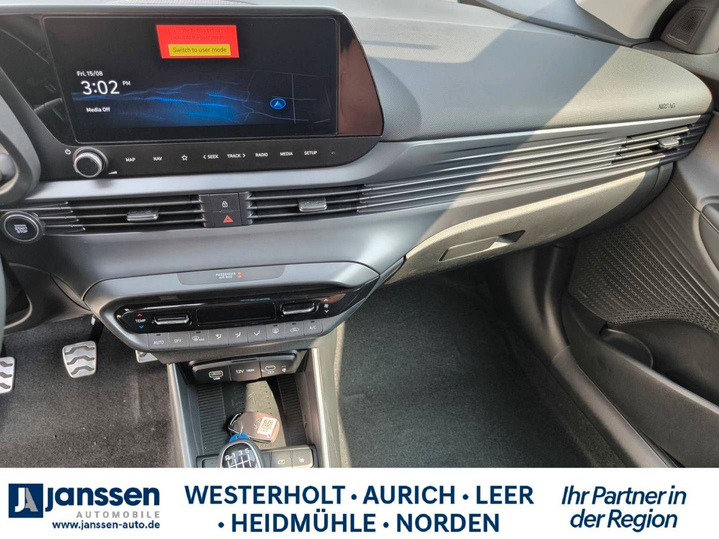 Fahrzeugabbildung Hyundai BAYON FL (MY25) 1.0 T-GDI (100 PS) 6-MT 2WD Prim