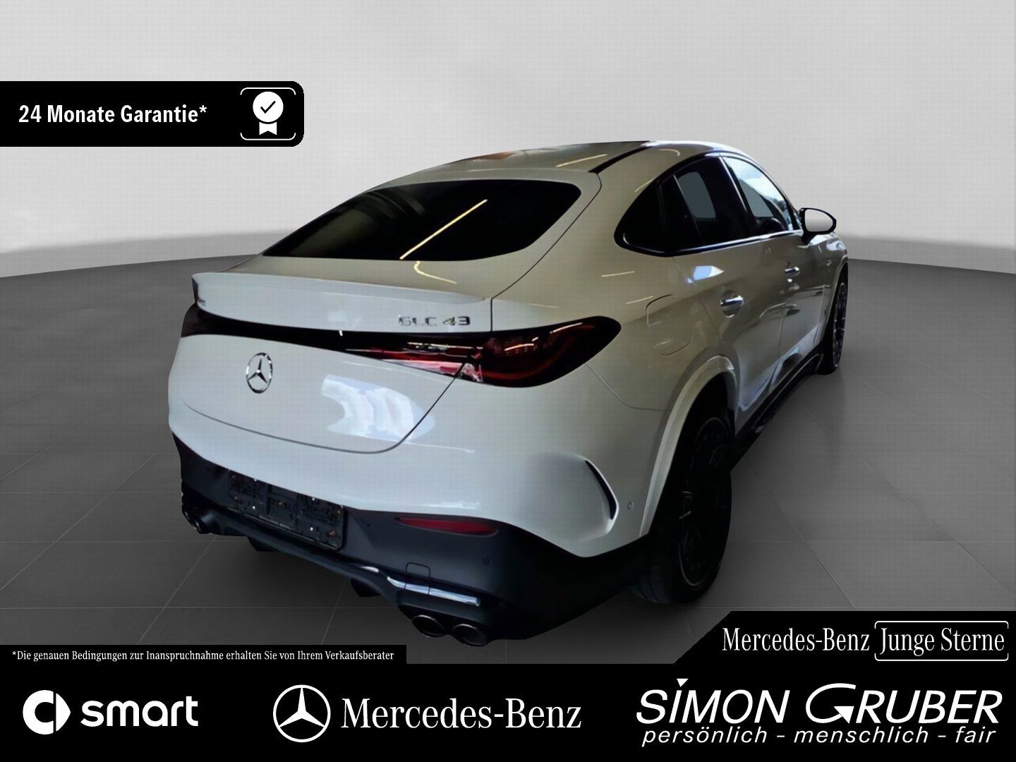 Fahrzeugabbildung Mercedes-Benz GLC 43 4M Coupé AMG Standhzg HUD Nappa Burm AHK