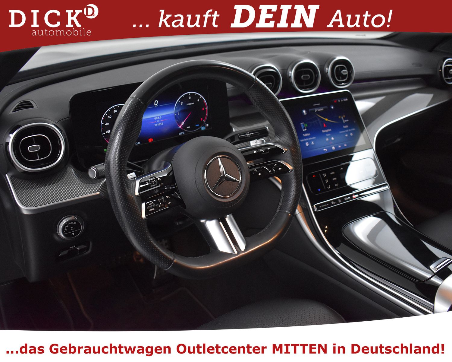 MERCEDES-BENZ C200d T 9G AMG Line NIGHT+STANDHZ+VIRTU+AHK+LED+ - Image 10