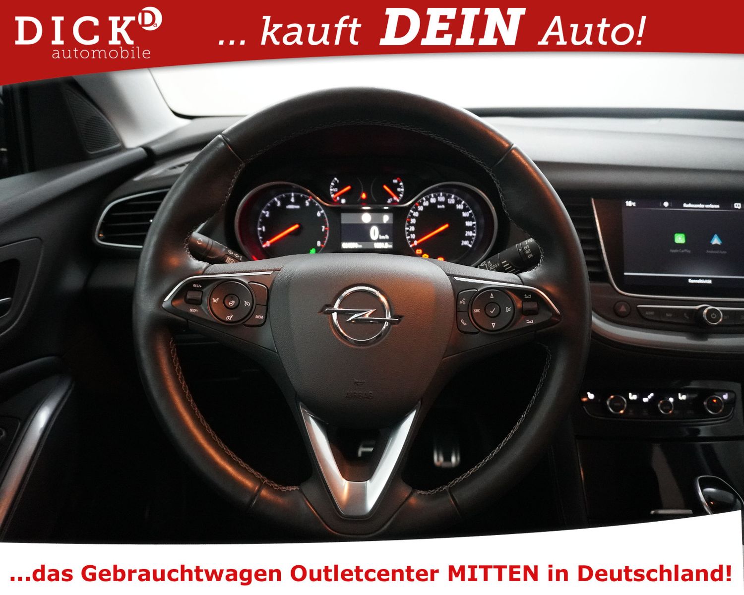 Fahrzeugabbildung Opel Grandland X 1.6 Aut Innov NAVI+KAM+LEDER+SHZ+AHK