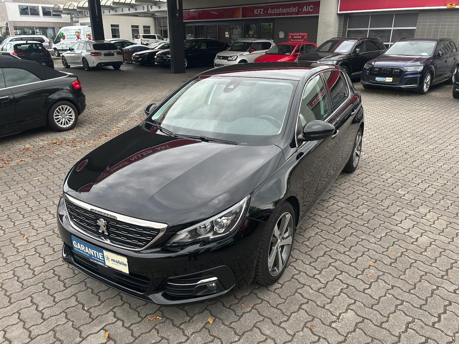 Peugeot 308 Allure-Navi-PDC-Vorn-Hinten-SHZ-Alu-Tempomat