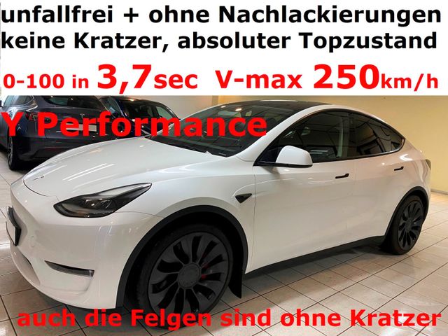 Tesla Model Y Performance+TOPZustand+kaufen Teslas an