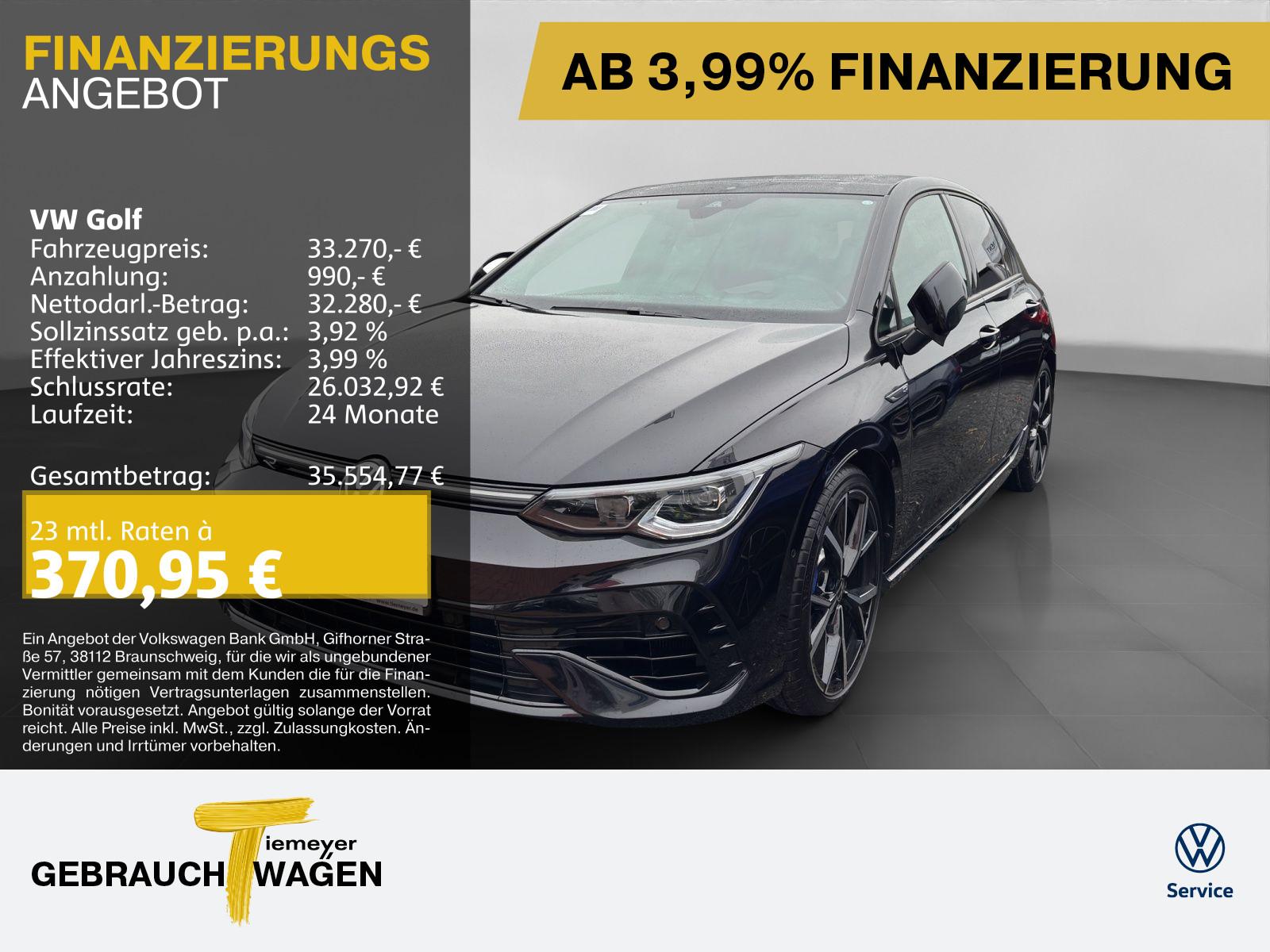 Volkswagen Golf R BLACK STYLE LM19 LEDER V-MAX PANO HARMAN
