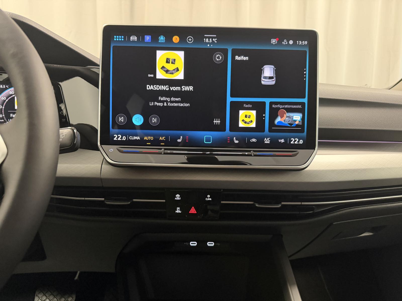 Volkswagen Golf 1.5 eTSI DSG Life 5J-Garantie ErgoActiv AHK, миниатюра 21