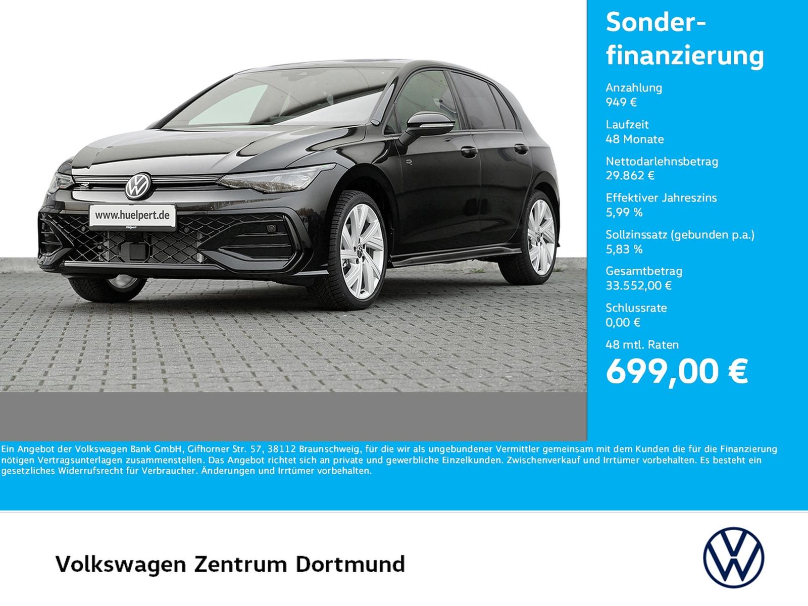 Volkswagen Golf VIII 1.5 R-LINE BLACK STYLE FACELIFT CAM AC