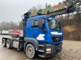 MAN TGS 26.480 mit Kran und Greifer