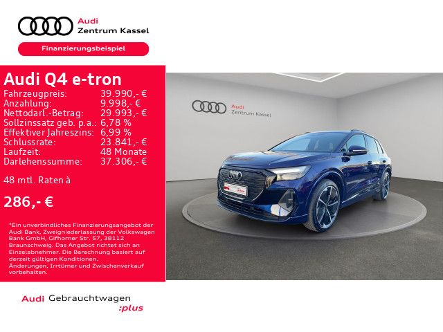 Audi Q4 e-tron 50 qu. S line LED SONOS HuD Kamera