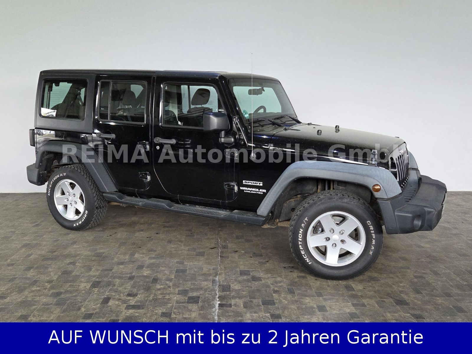 Fahrzeugabbildung Jeep Wrangler Unlimited Sport 5 türig , AHK