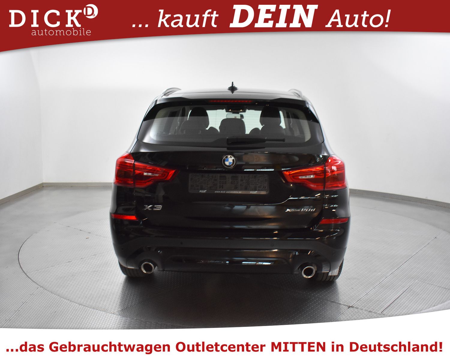 BMW X3 20d xDr Aut Advan NAVI+LED+SHZ+HEAD+TEMP+LC+M - Image 6