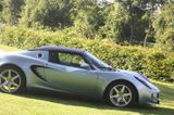 Lotus Elise MK2 (S2) in Iceblue u. Schwalbendach - Lotus
