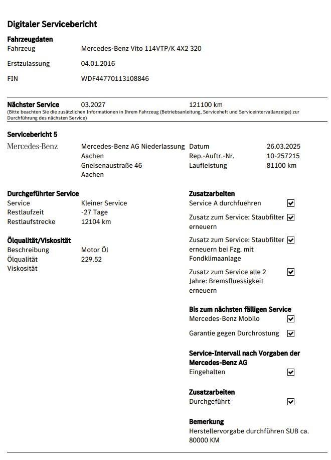 Mercedes-Benz VITO TOURER 114 4MATIC KOMPAKT 9-SITZER 2x KLIMA