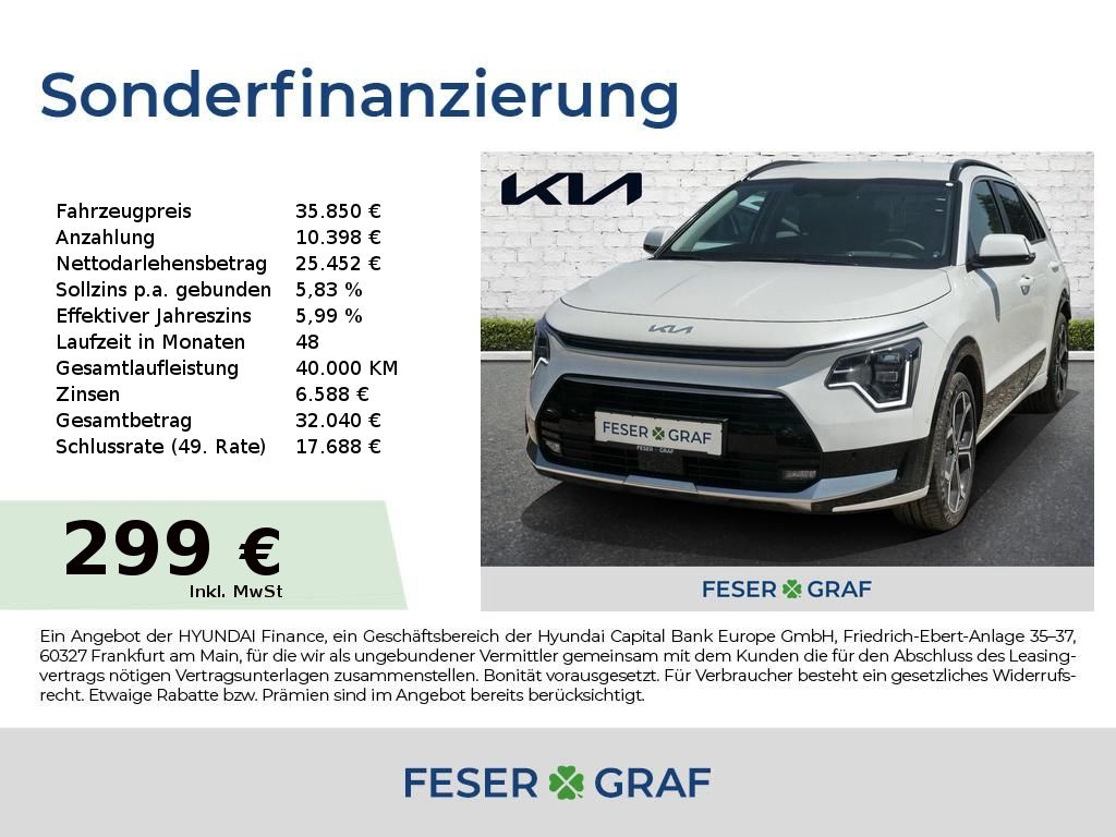 Kia Niro 1.6 HEV DCT SPIRIT 18Zoll TECHNIK RELAX