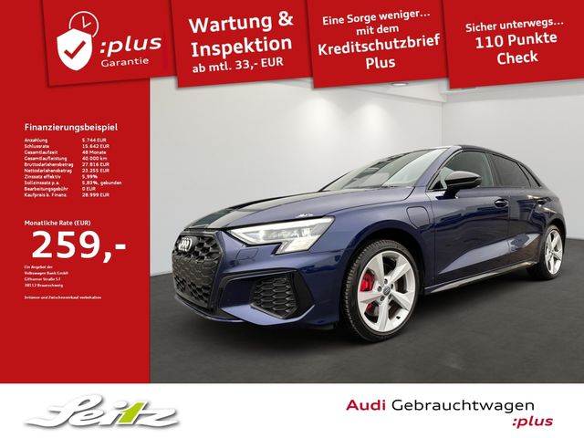 Audi A3 Sportback 45 TFSI e S line *AHK*MATRIX*B&O*