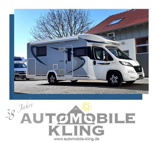 Chausson Titanium 738 XLB Queensbett 1.Hd. Hubbett Solar