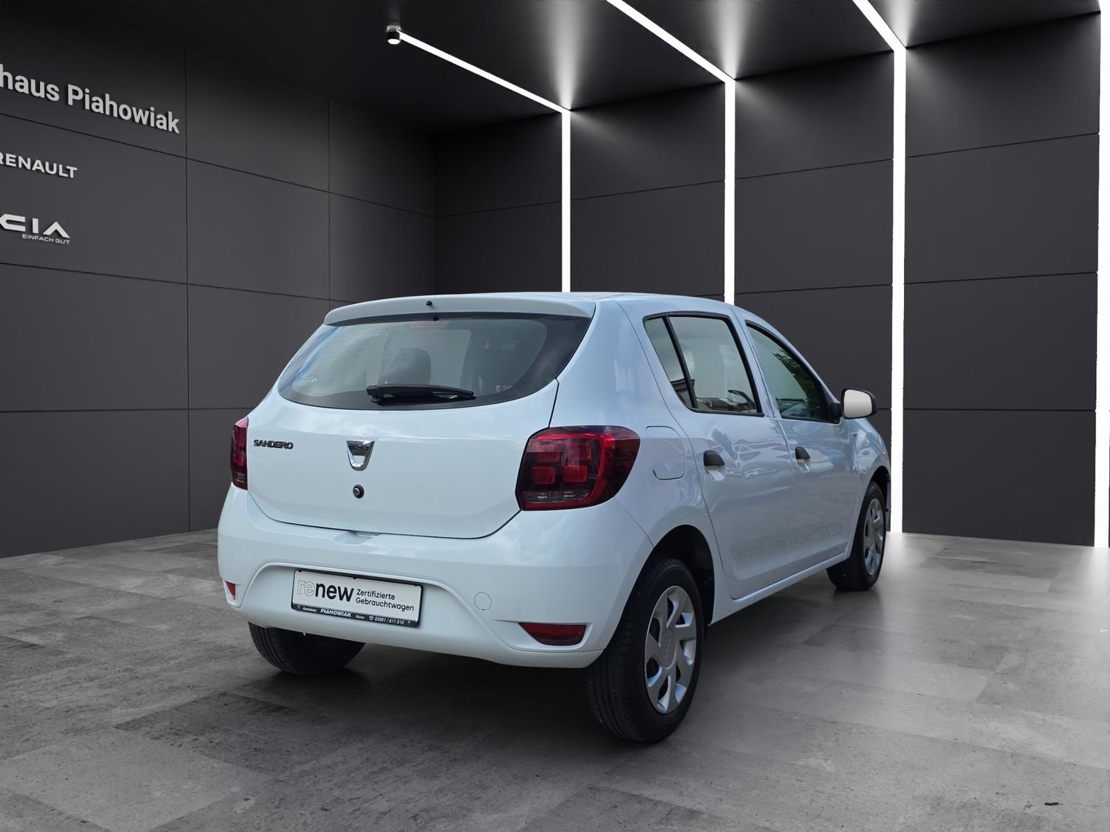 Dacia Sandero Ambiance SCe 75 Klimaanlage Bluetooth
