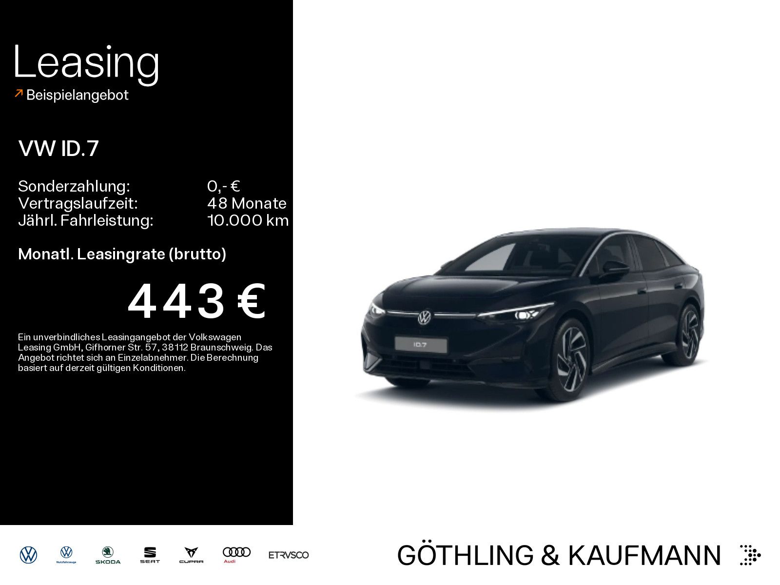 Volkswagen ID.7 Pro*NAVI*WP*AHK*360*IQ.LIGHT*IQ.DRIVE*EasyO