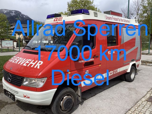 Mercedes-Benz Sprinter 312/412 Allrad 4x4 Sperren 17000 Kilome